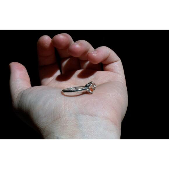 alternative raw diamond engagement ring raw crystal size 4 5 6 7 8 8 9 10 11 12 - Picture 7 of 8